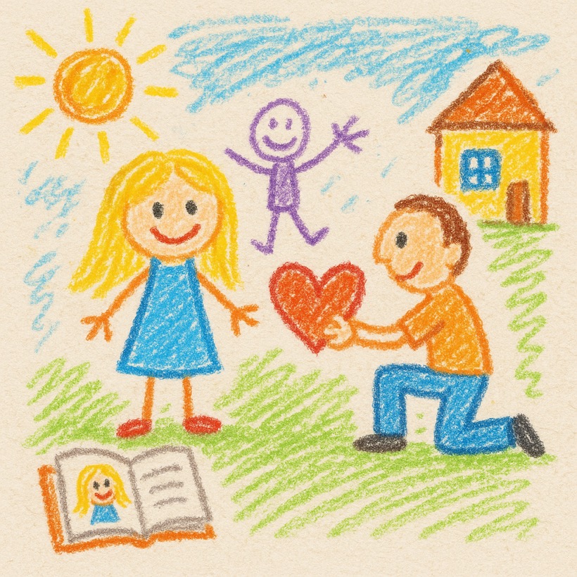 AI-illustrated SayStory memory